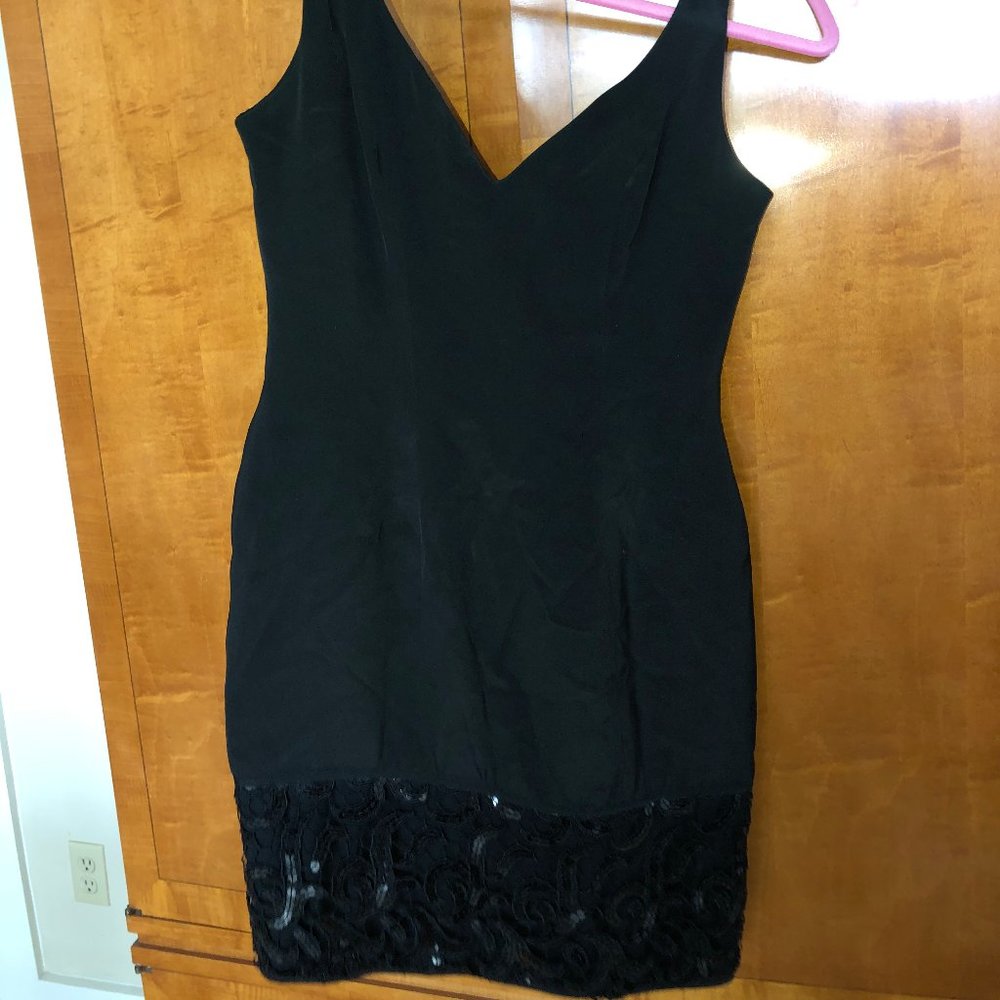 BERGDORF GOODMAN - Vintage Black Cocktail Dress